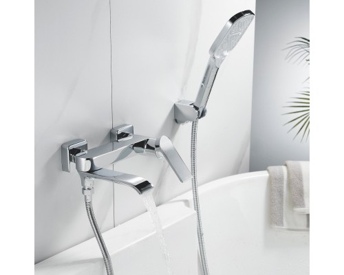 Смеситель для ванны Shevanik S4102, хром