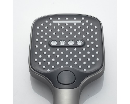 Смеситель для ванны Shevanik S4102T, оружейная сталь
