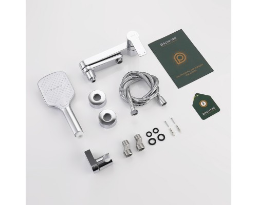 Смеситель для ванны Splenka S06.30, хром