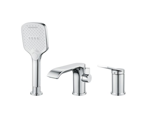 Смеситель на борт ванны Shevanik S4112, хром