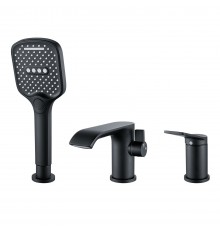 Смеситель на борт ванны Shevanik S4112H, черный