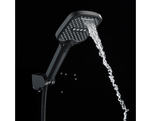 Смеситель на борт ванны Shevanik S4112H, черный
