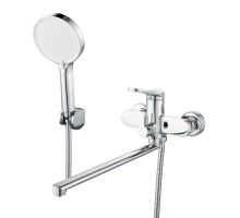 Смеситель для ванны Shevanik S4322, хром
