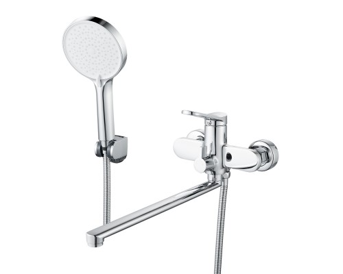 Смеситель для ванны Shevanik S4322, хром