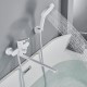 Смеситель для ванны Shevanik S4322C, белый