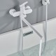 Смеситель для ванны Shevanik S4322C, белый