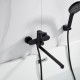 Смеситель для ванны Shevanik S4322H, черный