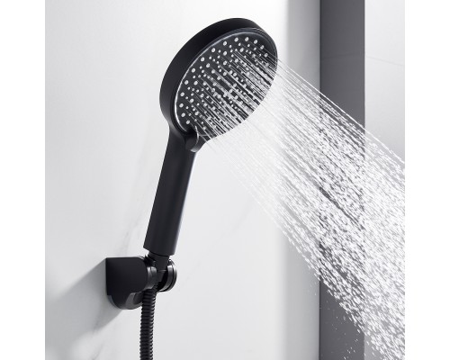Смеситель для ванны Shevanik S4322H, черный