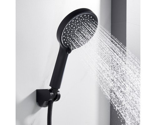 Смеситель для ванны Shevanik S4322H, черный