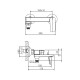 Смеситель для ванны BELZ B60715-7, черный