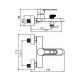 Смеситель для ванны Maretti Форо FR22RF328, хром