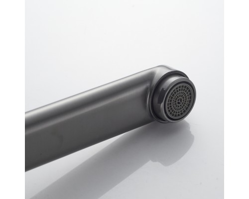 Смеситель для ванны Shevanik S5022T, оружейная сталь