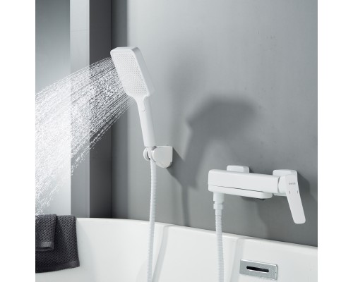 Смеситель для ванны Shevanik S9952C, белый