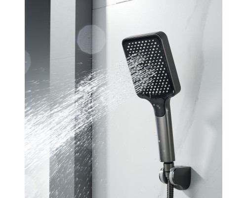 Смеситель для ванны Shevanik S9952T, оружейная сталь