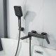 Смеситель для ванны Shevanik S9952T, оружейная сталь