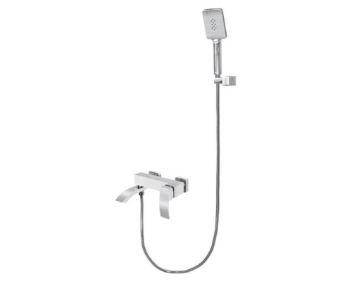 Смеситель для ванны Grocenberg GB8007WC, белый, хром