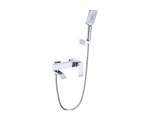 Смеситель для ванны Grocenberg GB8007WC, белый, хром