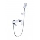 Смеситель для ванны Grocenberg GB8007WC, белый, хром