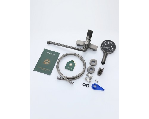 Смеситель для ванны Splenka S54.22.09, графит