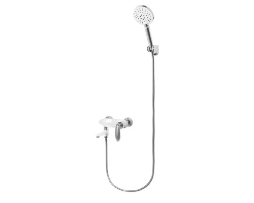 Смеситель для ванны Grocenberg GB8001WC, белый/хром