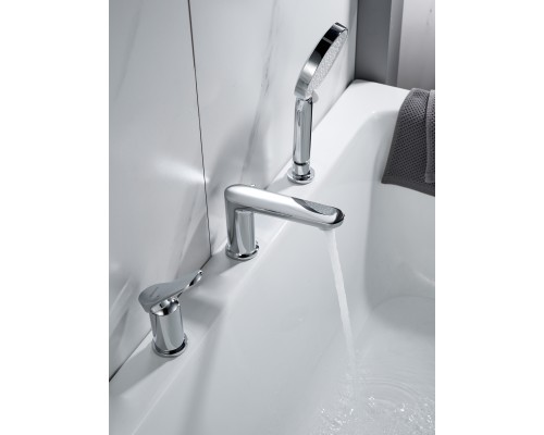 Смеситель на борт ванны Shevanik S4312, хром