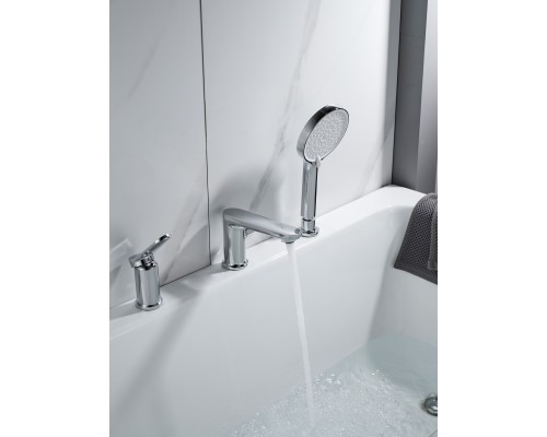 Смеситель на борт ванны Shevanik S4312, хром