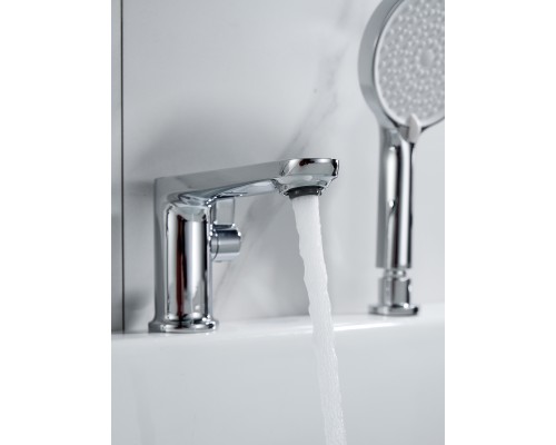 Смеситель на борт ванны Shevanik S4312, хром