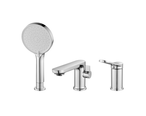 Смеситель на борт ванны Shevanik S4312, хром