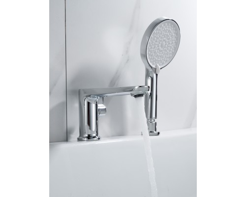 Смеситель на борт ванны Shevanik S4312, хром