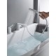 Смеситель на борт ванны Shevanik S4312C, белый