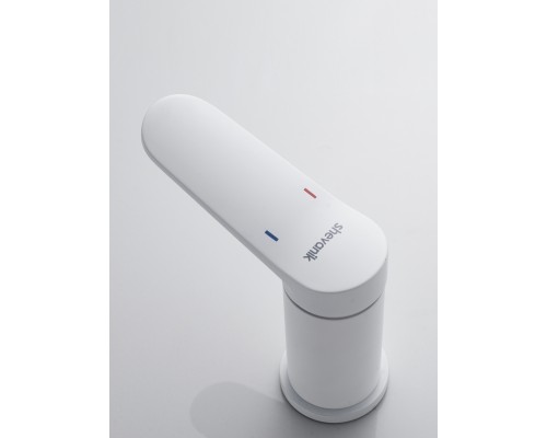 Смеситель на борт ванны Shevanik S4312C, белый