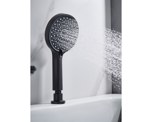 Смеситель на борт ванны Shevanik S4312H, черный
