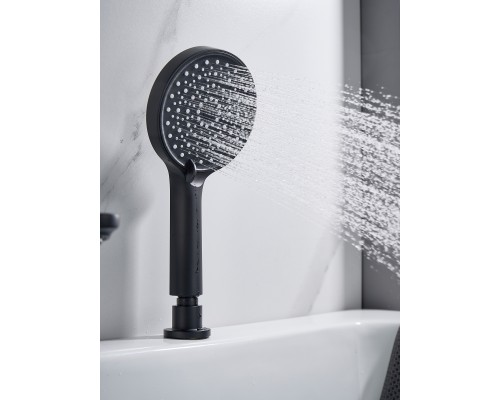 Смеситель на борт ванны Shevanik S4312H, черный