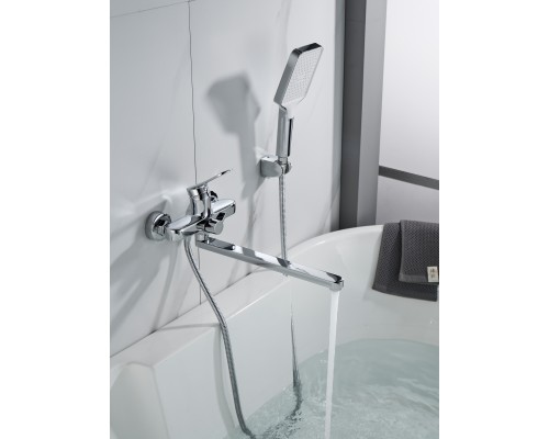 Смеситель для ванны Shevanik S4522, хром