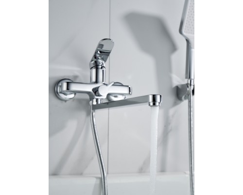 Смеситель для ванны Shevanik S4522, хром