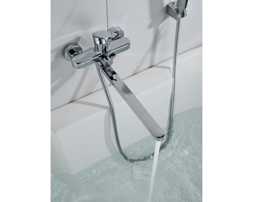 Смеситель для ванны Shevanik S4522, хром