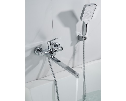 Смеситель для ванны Shevanik S4522, хром