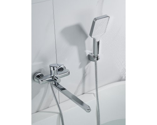 Смеситель для ванны Shevanik S4522, хром