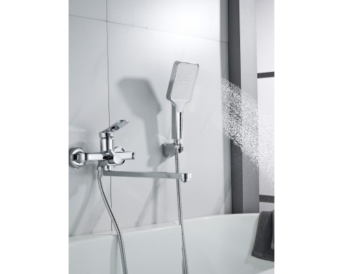 Смеситель для ванны Shevanik S4522, хром