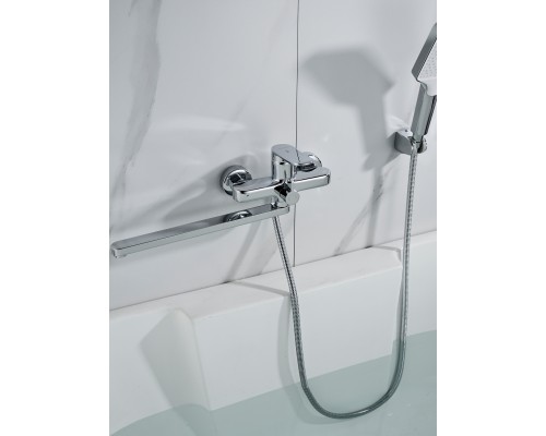 Смеситель для ванны Shevanik S4522, хром