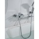 Смеситель для ванны Shevanik S4522, хром
