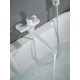 Смеситель для ванны Shevanik S4522C, белый