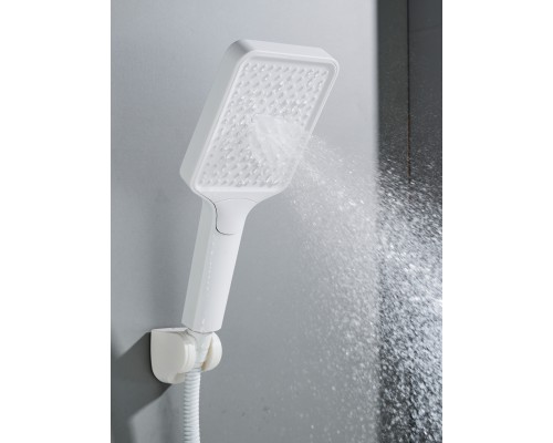 Смеситель для ванны Shevanik S4522C, белый