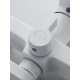 Смеситель для ванны Shevanik S4522C, белый