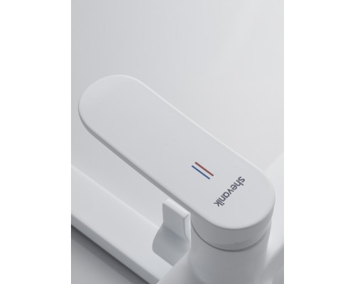 Смеситель для ванны Shevanik S4522C, белый