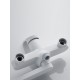 Смеситель для ванны Shevanik S4522C, белый