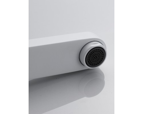 Смеситель для ванны Shevanik S4522C, белый