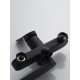 Смеситель для ванны Shevanik S4522H, черный