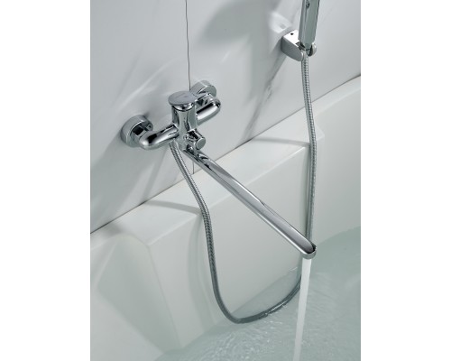 Смеситель для ванны Shevanik S4722, хром