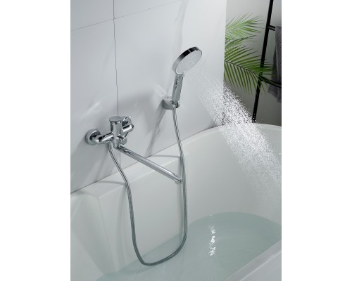 Смеситель для ванны Shevanik S4722, хром
